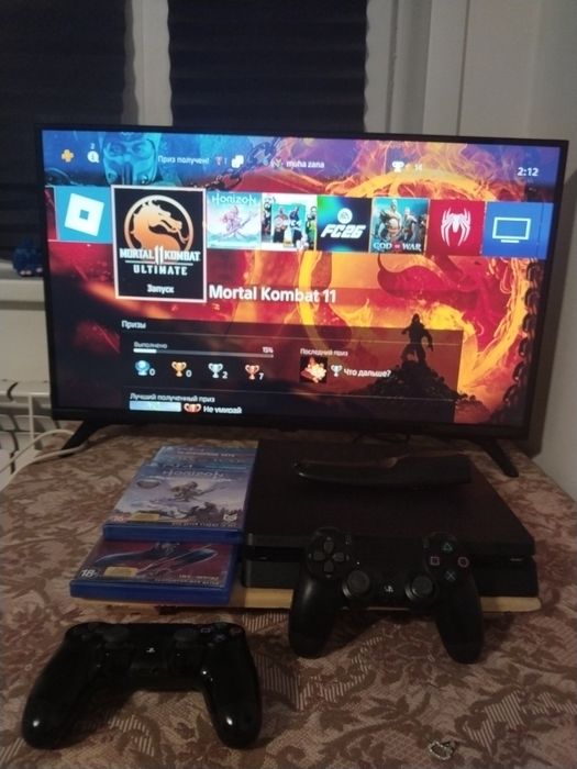 Продаю пс 4 + телевизор.