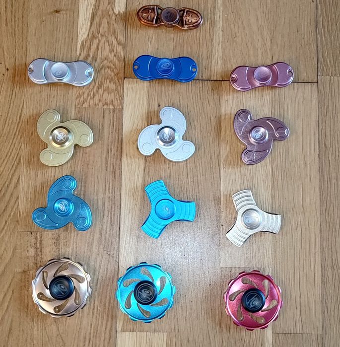 Fidget Spinner metalic