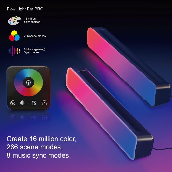 Умный светодиодный светильник usb rgb led bar lamp