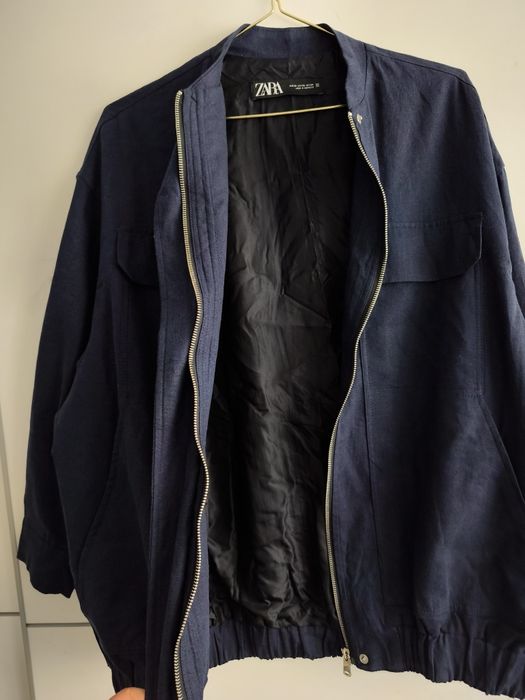 ZARA пролетен бомбър от лен р-р ХС