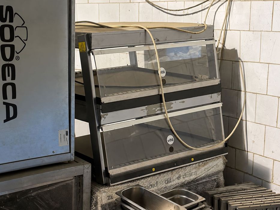Vitrine calde profesionale HoReCa – Fast Food, Patiserie – 2 bucăți