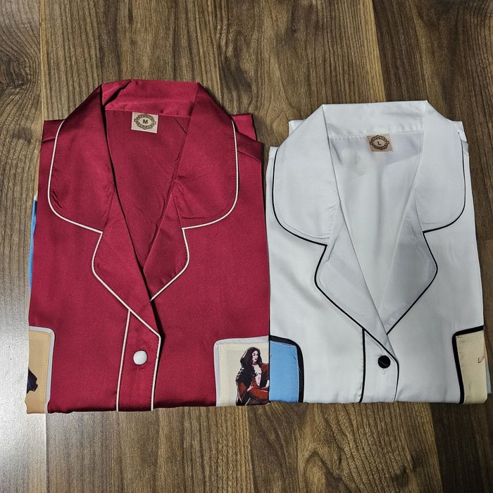 Pijama dama, Pijamale dama, Satin, Cadou, Craciun