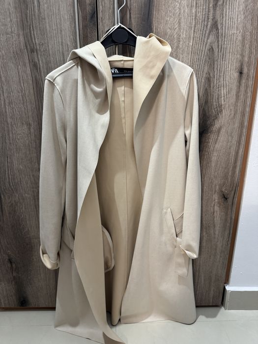 Trench piele intoarsa