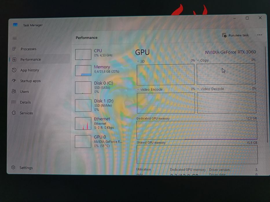 Nvidia MSI Ventus 2x RTX 3060 12GB