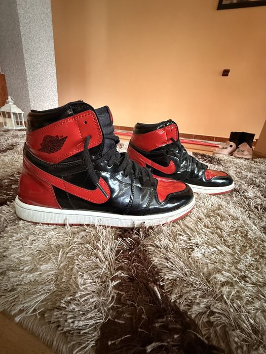 Nike jordan 1 high patent bred