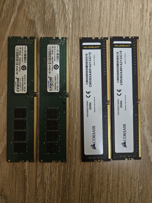 32 GB RAM DDR4 2133Mhz 4x8 GB