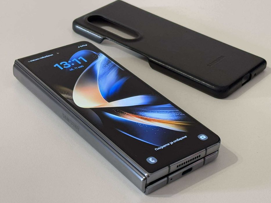 Бартер! Като НОВ! Samsung Galaxy Z Fold 4 Graygreen (Зелен)