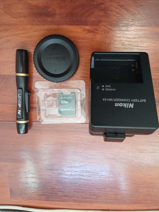 Aparat DSLR Nikon D3500, 24.2 mp, negru + Obiectiv AF-P 18-55mm VR