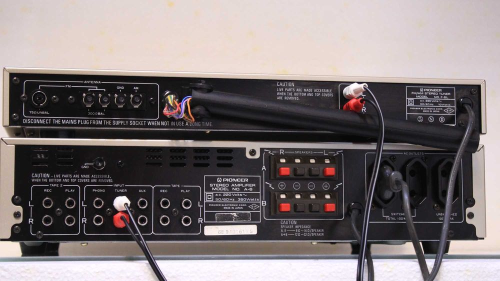 Statie+tuner Pioneer A-6(2x75W).