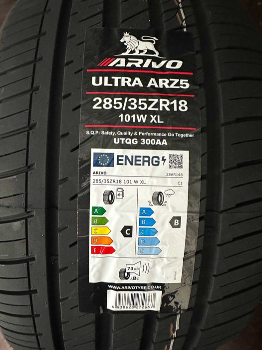 Летен спорт пакет ARIVO 255/40R18 285/35R18 НОВ DOT  2554018  2853518