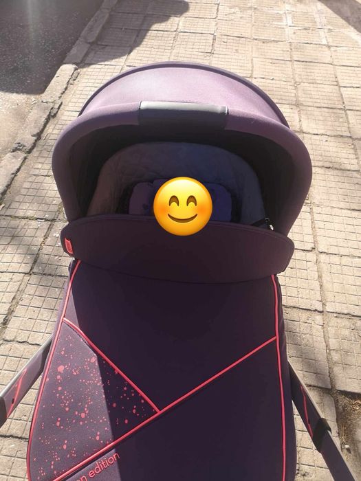 Детска количка Chipolino - Елит, 3 в 1, люляк