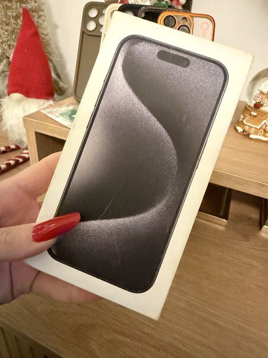 iPhone 15 Pro Black Titanium – 128 GB