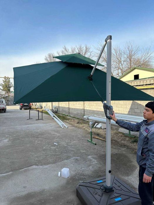 3 Xil variantda Kafe zontlari