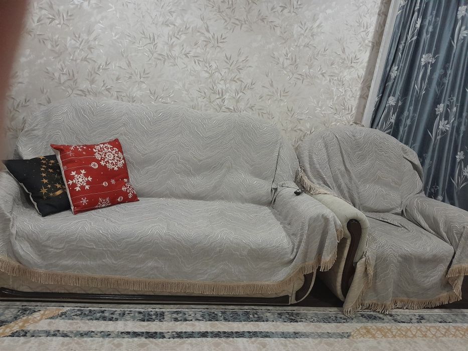 Продам диван с креслом, состояние хорошее