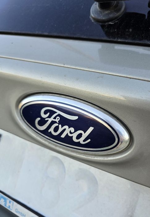 Sigla / Emblema metalica Ford 14,5 x 5,8 cm (Focus, mondeo, kuga etc)