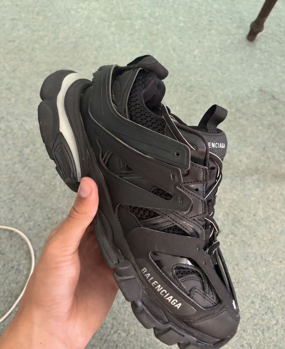 Adidasi Balenciaga Track Negru Led Premium Marime 41 Unisex