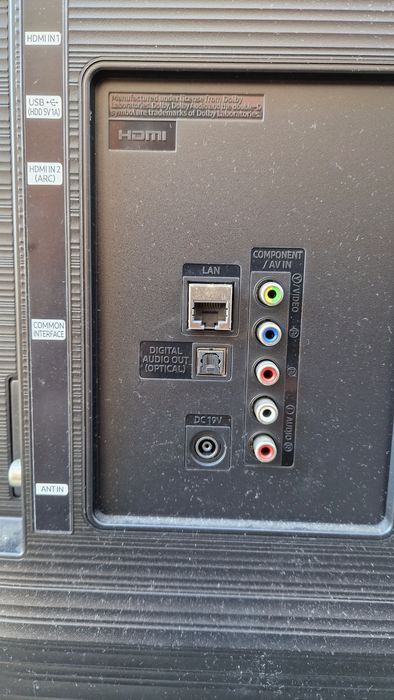 Телевизор Самсунг 32" с дистанционно, за части