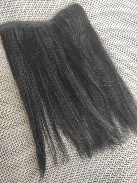 Vând extensii șaten închis, 2. Par natural