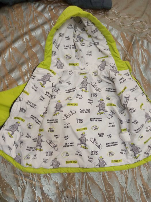 Детская куртка зимняя для мальчика