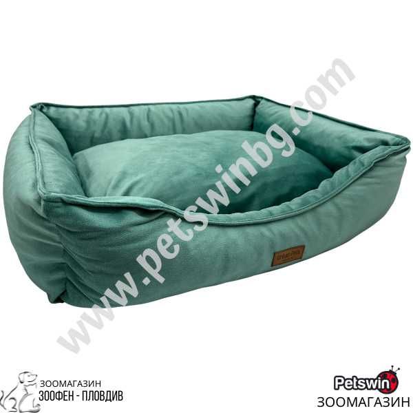 Легло за Куче/Коте - 60см/45см/20см - Зелен- Dolce Premium- Urban Pets