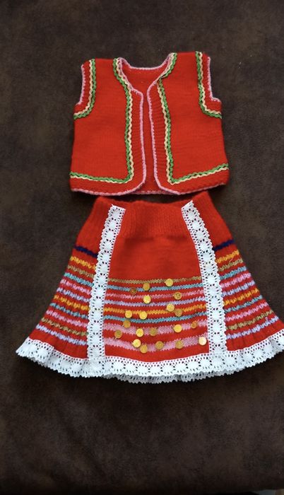 Народна носия за момиче 2-3г.