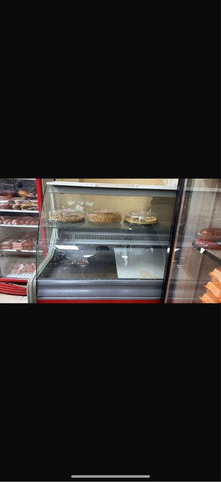 Витренный холодильник бу