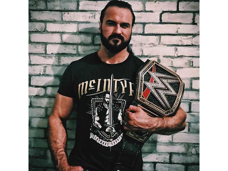 Тениска WWE кеч Drew McIntyre 8 модела
