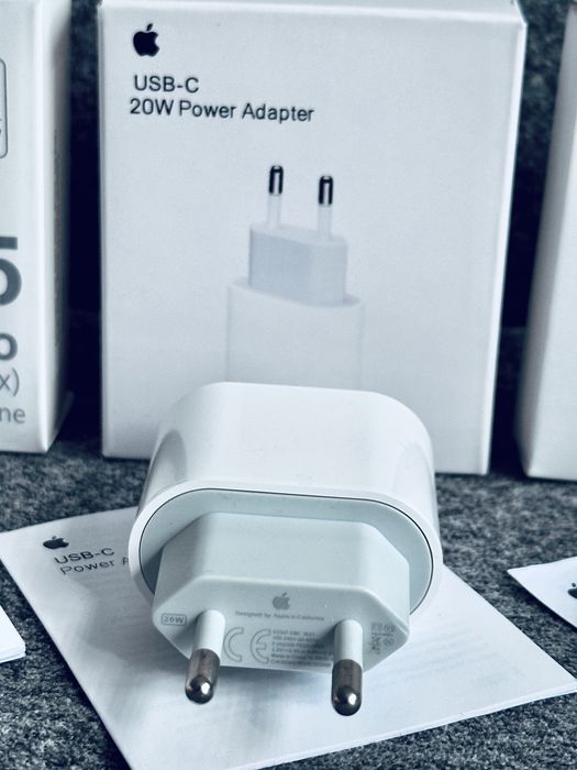 Оригинален Адаптер Зарядно USB C- 5W, 20W, 35W iPhone