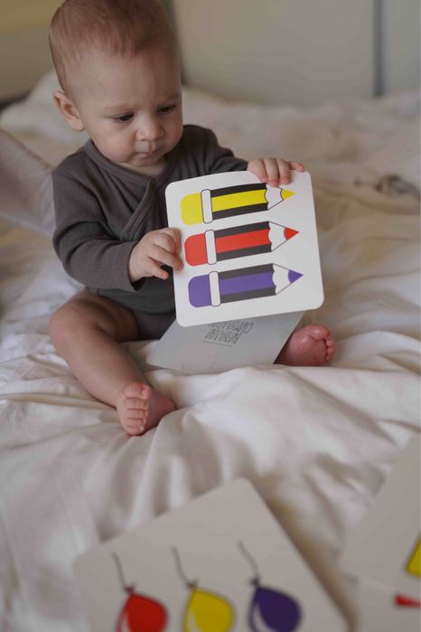 Визуални карти за деца 0-12 месеца