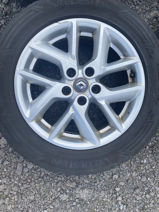Летни гуми с джанти 17” Renault Kadjar/5x114.3/215/60/17