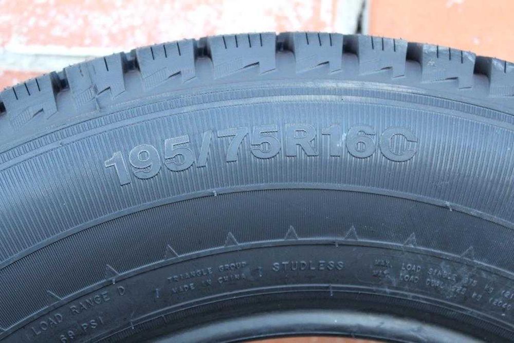 Anvelope iarna noi 195/75R16C 107/105Q, 8PR, Triangle