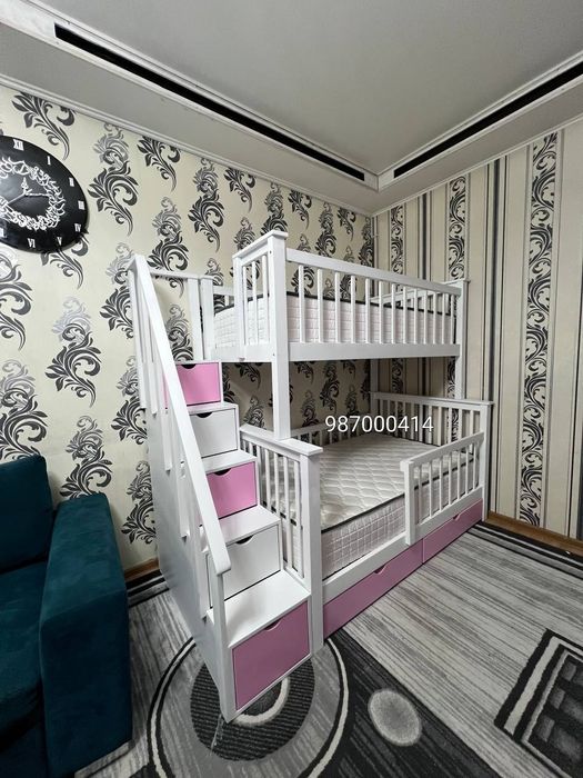 Двухьярусная кроватиь