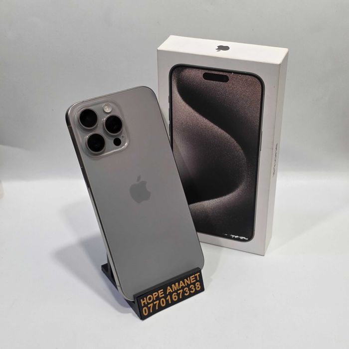 Hope Amanet P8 - iPhone 15 Pro Max 256GB | Baterie 88%