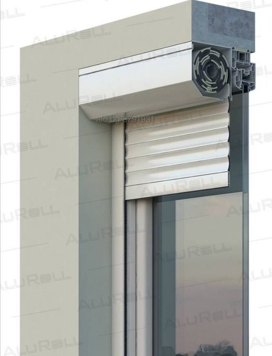 Външни ролетни алуминиеви щоти