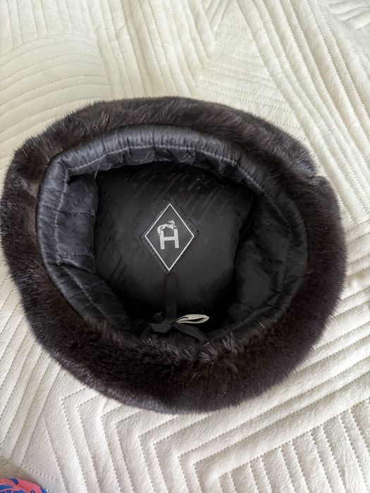 Норковая шапка мужская