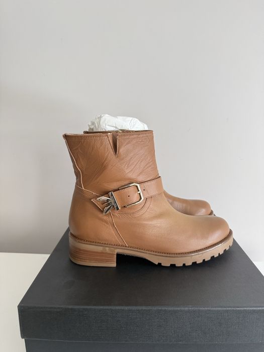 Patrizia Pepe боти естествена кожа, НОВИ размер 40