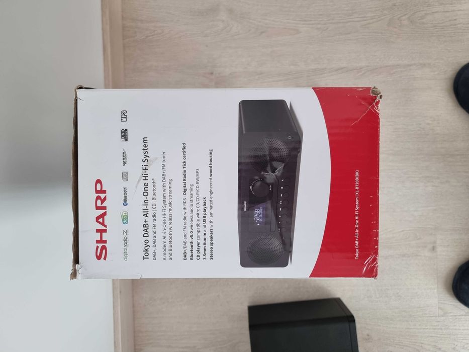 Sistem audio all-in-one Sharp XL-B720D(BK) TOKYO, negru