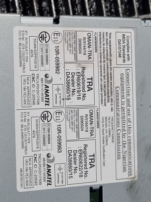 Navigatie Dacia Duster II 2018 - 2021 (1306) 281154217RTB766