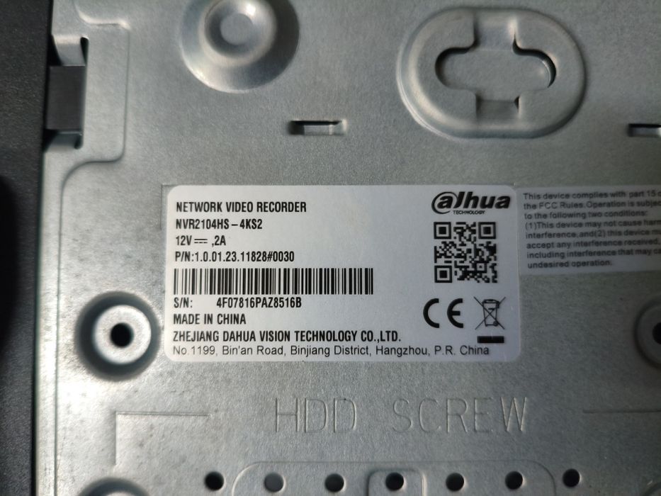 Nvr2104Sh мрежов nvr