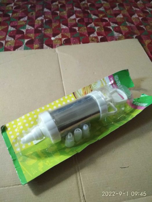 Кондитерский шприц новый