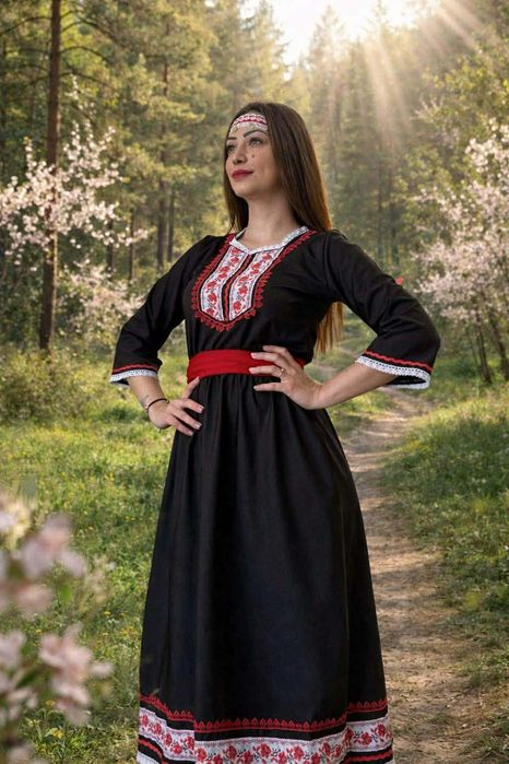Стилни рокли с народни мотиви