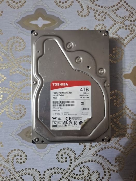 Жёсткий диск на 4tb