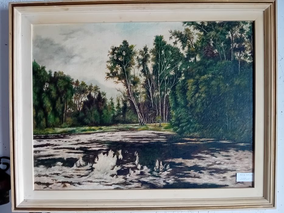 Ulei pe pânză vechi