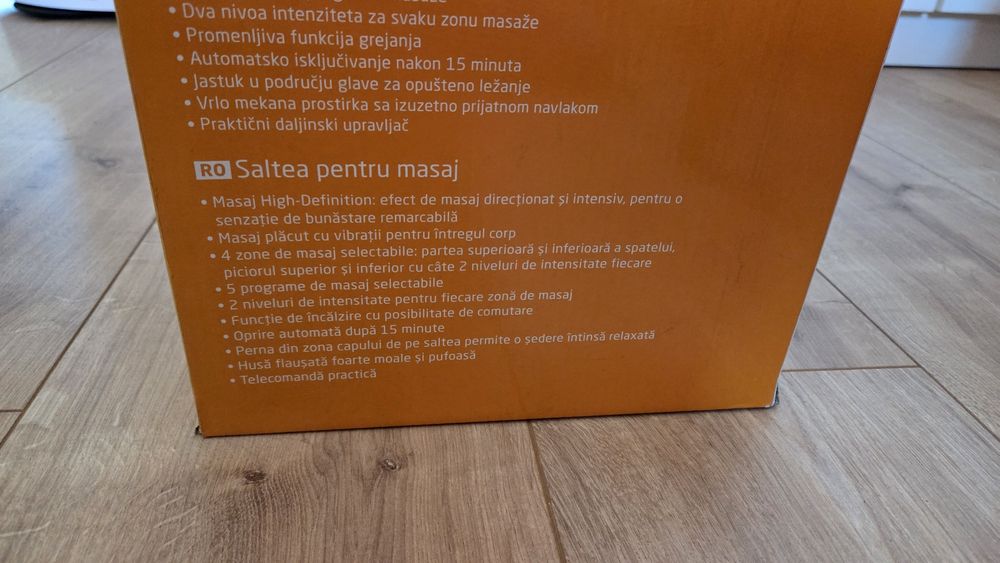Vand saltea de masaj Medisana