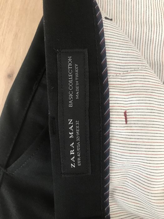 Pantaloni barbati slim fit ZARA
