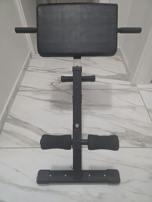 Bancă hiperextensii pliabilă pentru abdomene și spate