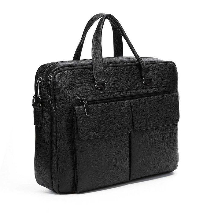 Сумка для ноутбука из натуральной кожи.