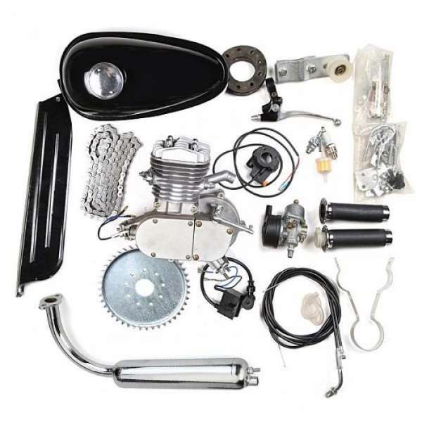 Велодвигател, двигател за колело, бензинов 80, 100cc (Налични)