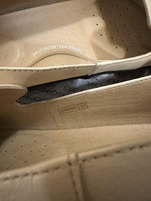 Пантофки Geox Respira от еатествена кожа