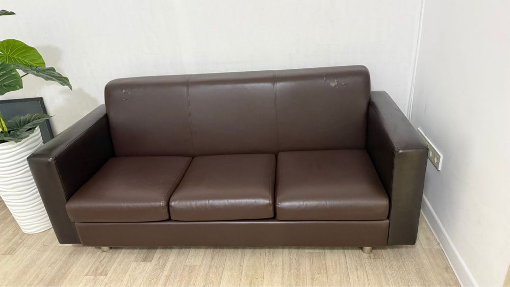 продам диван, кожаный диван,